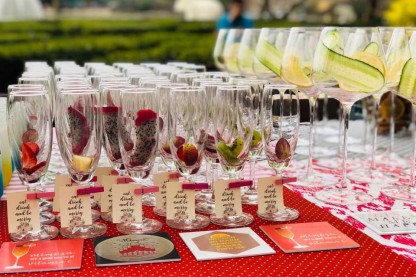 Champagne Wall/ Mimosa Walls